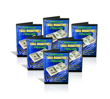 Product picture Responsive Email Marketing Tutorials with MRR