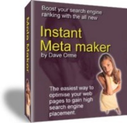Product picture Instant Meta Tag Generator