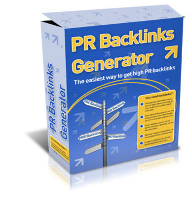 Product picture PR Backlinks Generator with Resale Rights